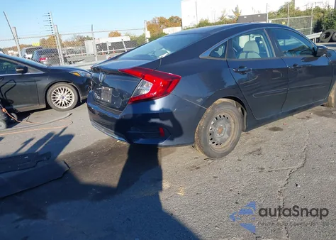 2021 Honda Civic Lx z USA, uszkodzony, nr VIN 2HGFC2F69MH528261